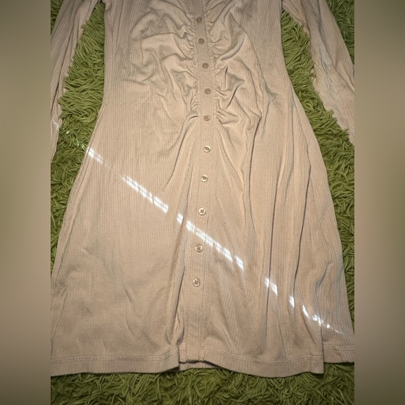 Abercrombie & Fitch Knit Shirt Dress - Picture 4 of 7